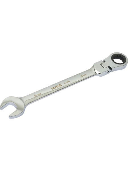 Ключ комбинированный YATO с трещоткой и шарниром 22мм YT-1688 37131688 092 1