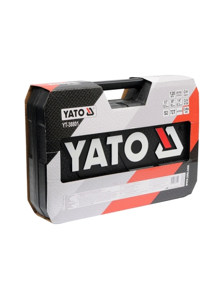 Набор инструментов YATO 1/2" 120пр YT-38801