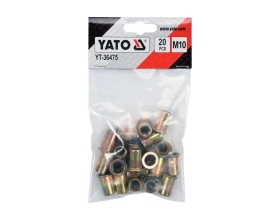 Заклепка резьбовая сталь YATO М10 20 шт. YT-36475 394936475 092 1