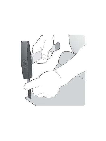 Пробойник для кожи YATO 5мм YT-35853