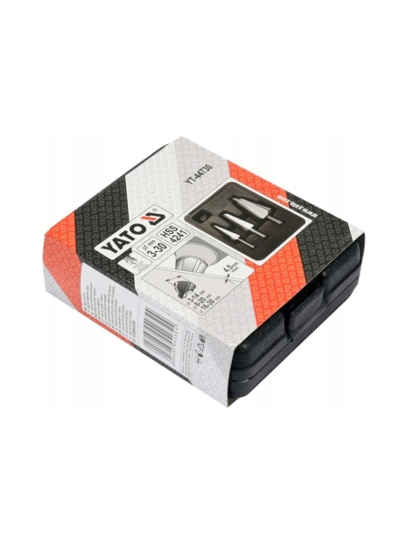 Набор конусных сверл YATO 3 предмета YT-44730 369444730 092 1