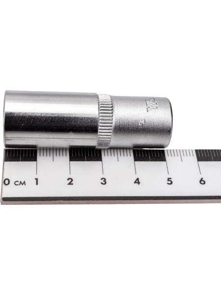 Головка торцевая высокая (13 мм; CrV; 1/4DR) YATO YT-1424