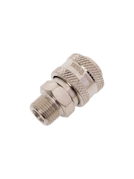 Быстродействующая муфта YATO 3/8" с наружной резьбой YT-2391 36992391 092 1