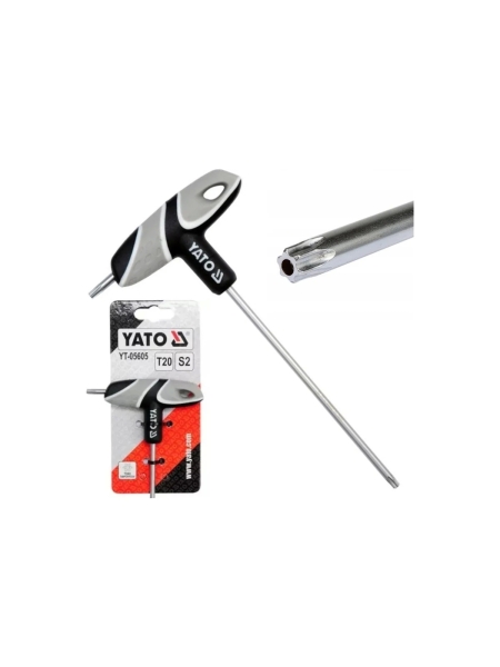 Ключ YATO TORX с Т-образной рукояткой Т20 YT-05605 371305605 092 1