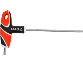 Шестигранник с Т-образной рукояткой YATO 5мм с шар. гол. YT-05590 371305590 092 1