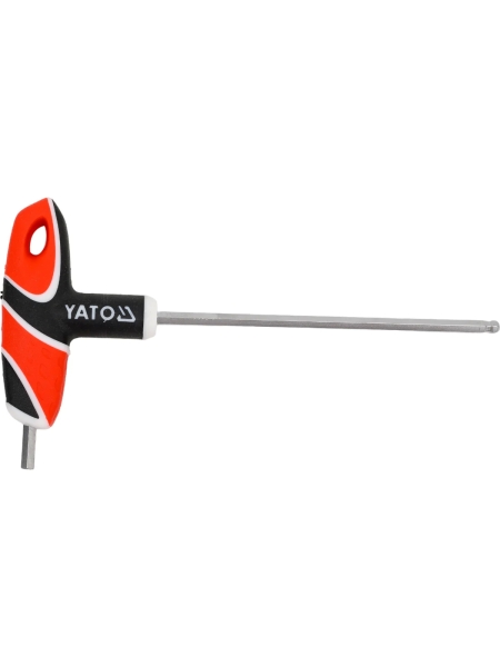 Шестигранник с Т-образной рукояткой YATO 5мм с шар. гол. YT-05590 371305590 092 1