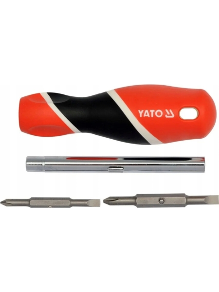 Отвертка со сменными вставками YATO 6 в 1 YT-25971