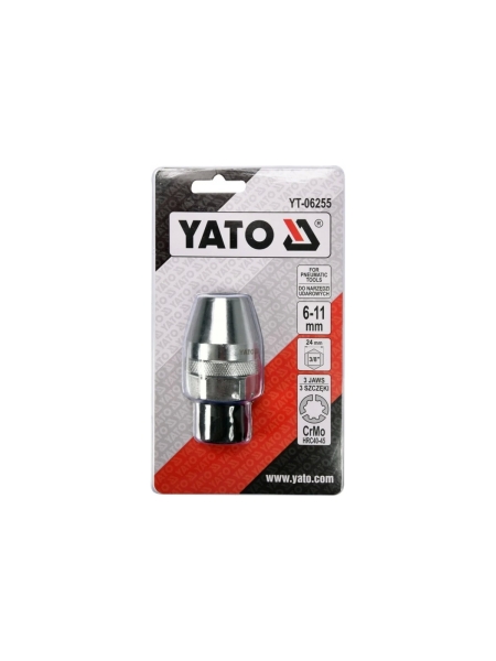 Универсальный шпильковерт с цанговым зажимом YATO 6-11 мм YT-06255