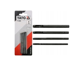 Набор пробойников для кожи YATO 2,3,4,5мм 4 предмета YT-35880 371435880 092 1