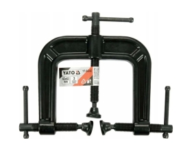 Трёхвинтовая струбцина YATO 62x62 мм YT-64242