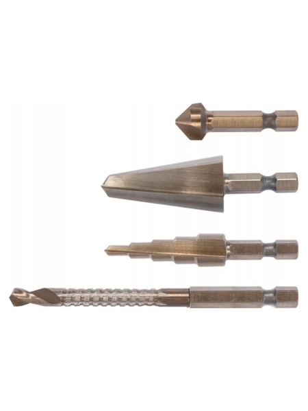 Набор сверл универсальных с хвостовиком HEX YATO YT-44705