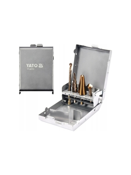 Набор сверл универсальных с хвостовиком HEX YATO YT-44705