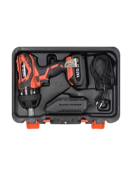 Аккумуляторный ударный гайковерт YATO 18 В, 1/2", 300 Нм YT-82804