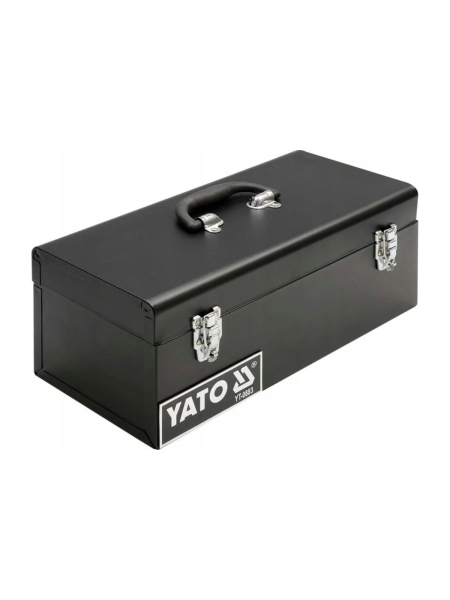 Металлический ящик для инструмента с доп.секцией YATO 428х180х180мм YT-0883