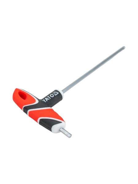 Шестигранный ключ с Т-образной рукояткой и шаром YATO 4 мм YT-05588