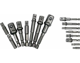 Набор адаптеров YATO HEX для торцовых головок 8предметов YT-04639 361404639 092 1