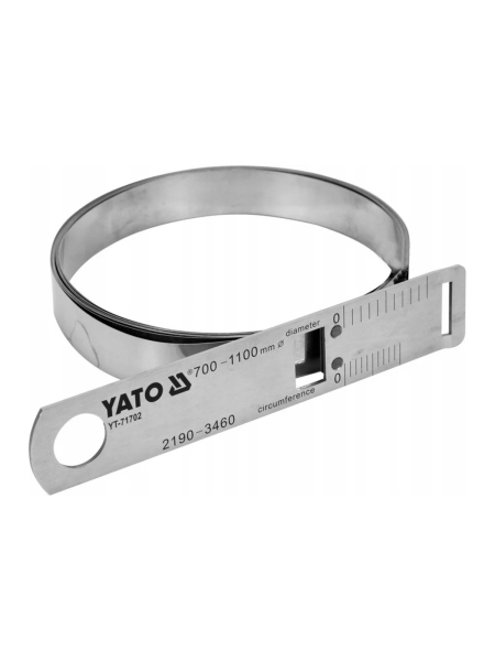 Циркометр для измерения длины окружности и диаметра YATO YT-71702