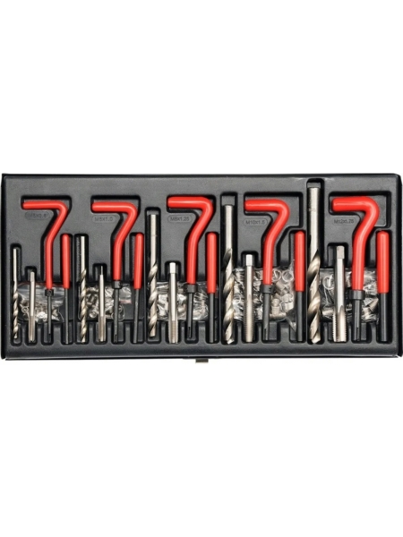 Набор для восстановления резьбы YATO М5-М12 YT-1763 36141763 092 1