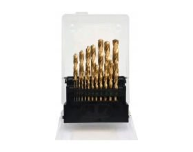 Набор сверл по металлу HSS-TiN 1-10 мм, 19 предметов YATO YT-44675