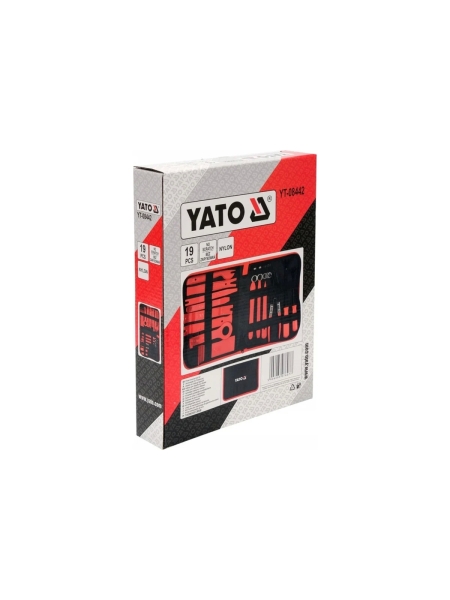 Набор съемников панелей салона YATO 19пр YT-08442 371408442 092 1