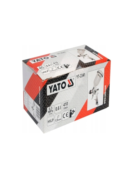 Пистолет-распылитель с верхним бачком YATO YT-2341