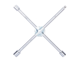 Усиленный баллонный крестовой ключ (17х19х21x1/2) YATO YT-0801