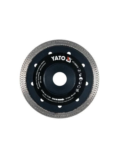 Алмазный диск для плитки YATO 125мм YT-59972 366859972 092 1