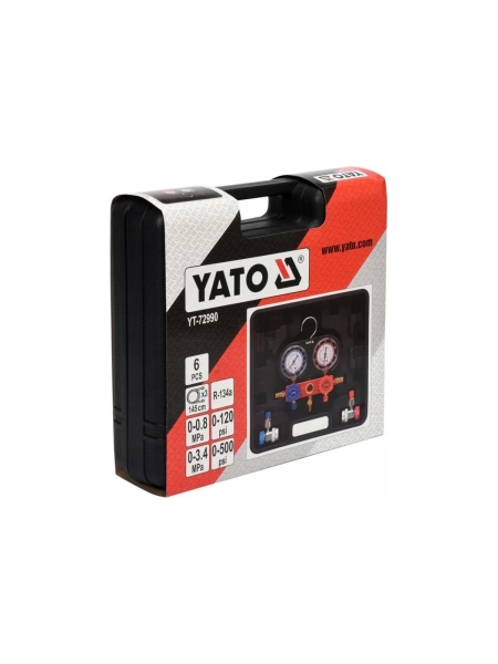 Набор для обслуживания систем кондиционирования YATO YT-72990