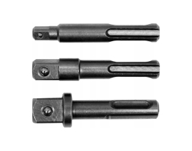 Набор адаптеров 3 шт, SDS Plus, 1/4", 3/8", 1/2" YATO YT-04686