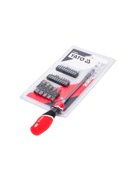 Отвертка гибкая YATO с битами 31 пр YT-25972 361325972 092 1