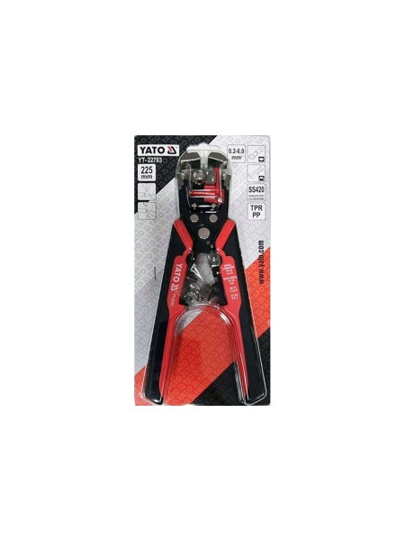 Съемник изоляции YATO 225мм, многофункциональный YT-22703