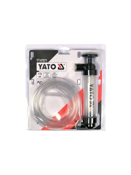Насос для перекачки технических жидкостей YATO 170мл YT-07071