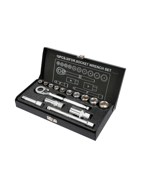 Набор торцевых головок YATO 3/8" 15 предметов YT-38631