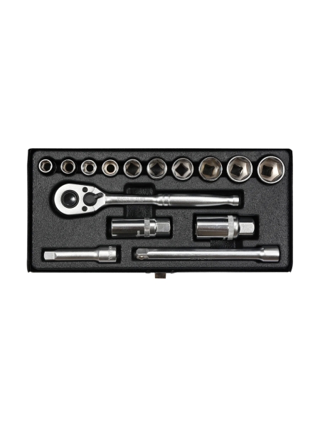 Набор торцевых головок YATO 3/8" 15 предметов YT-38631