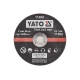 Диск отрезной по металлу (5 шт; 75х9.5х2 мм) YATO YT-0994