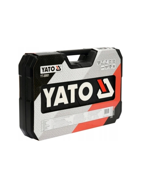 Набор инструментов YATO 1/2'', 122пр XXL YT-38901 371438901 092 1
