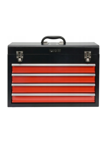 Ящик для инструмента YATO металлический с 4-мя выдвижными полками YT-08874