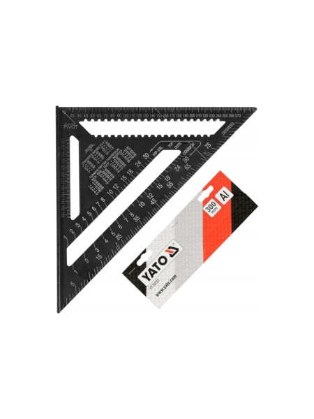 Угольник для плотника и столяра YATO 300 мм YT-70787