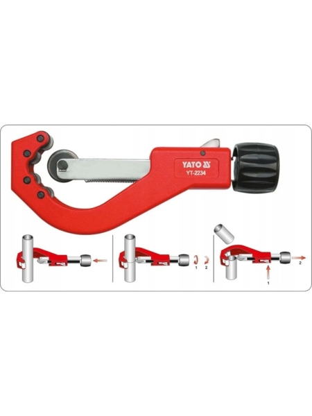 Труборез YATO для медных труб 14-63 мм. YT-2234 37142234 092 1