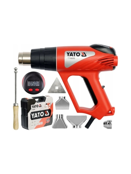 Фен технический YATO 2000Вт 600C YT-82293 370282293 092 1