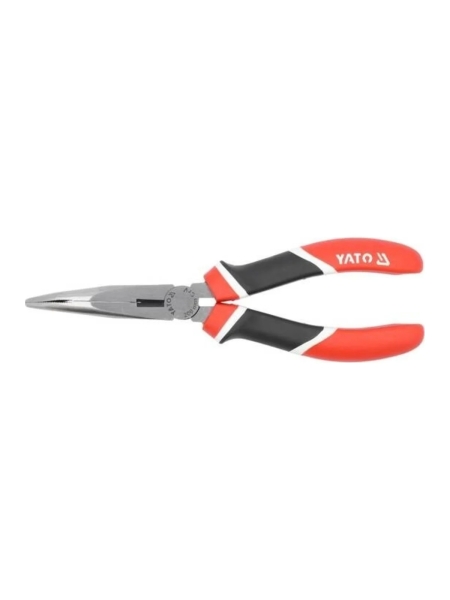 Тонкогубцы изогнутые YATO 200мм CRV YT-1946 37141946 092 1