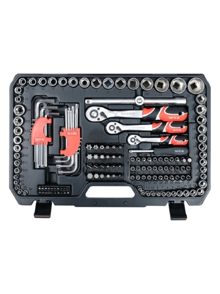 Набор инструментов YATO 178 шт. 1/4 3/8 1/2 YT-38850