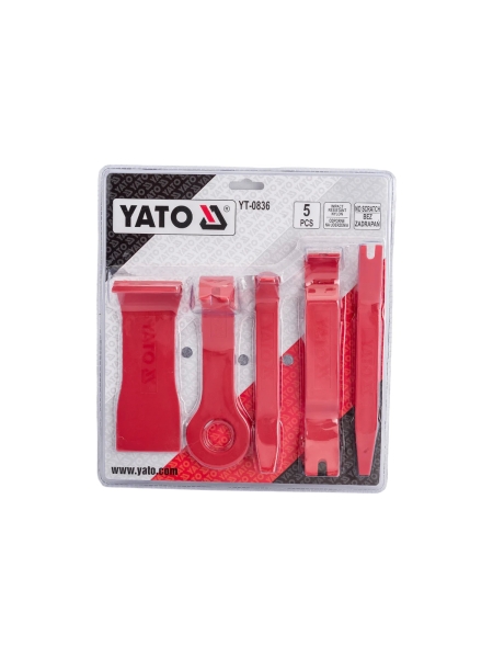 Набор съемников панелей салона YATO 5пр YT-0836 37140836 092 1