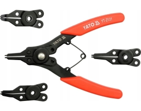 Съемник стопорных колец+3 насадки YATO 160мм YT-2130