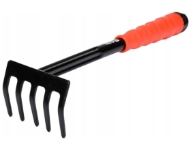 Садовые грабли YATO 325 мм, углеродистая сталь, пластиковая ручка YT-8866