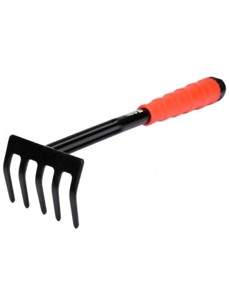 Садовые грабли YATO 325 мм, углеродистая сталь, пластиковая ручка YT-8866