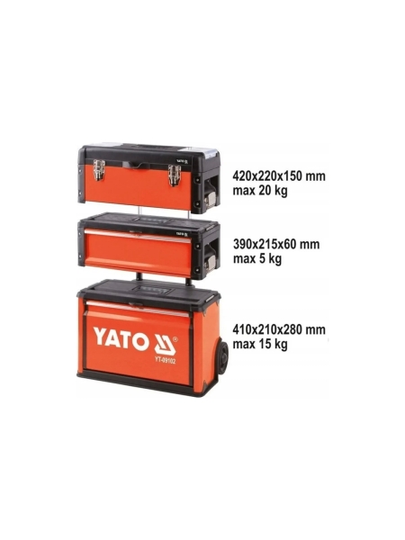 Инструментальная тележка YATO YT-09102