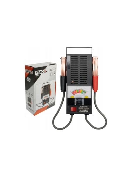 Аналоговый аккумуляторный тестер YATO 6/12 В YT-8310
