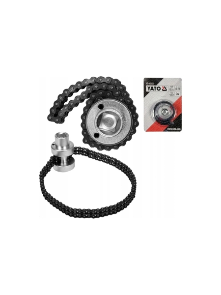 Цепной ключ для масляного фильтра YATO 60–115 мм YT-08253