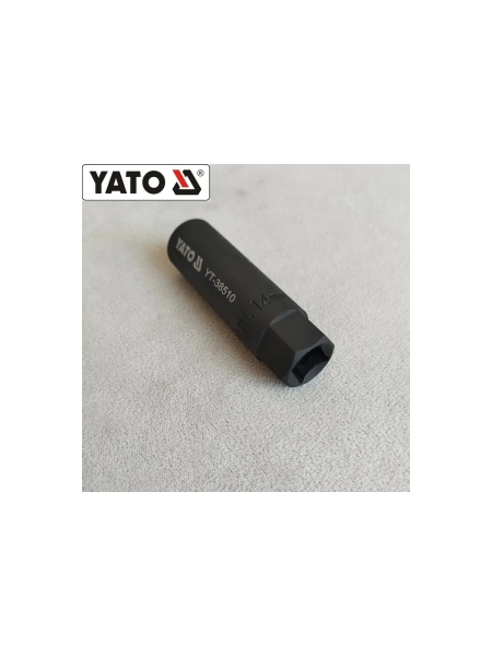 Головка свечная усиленная магнитная (14 мм; 3/8") YATO YT-38510